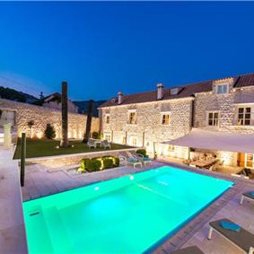 Luxury 6 bed villa with pool and large grounds in Zaton, Dubrovnik Region - sleeps 12-14